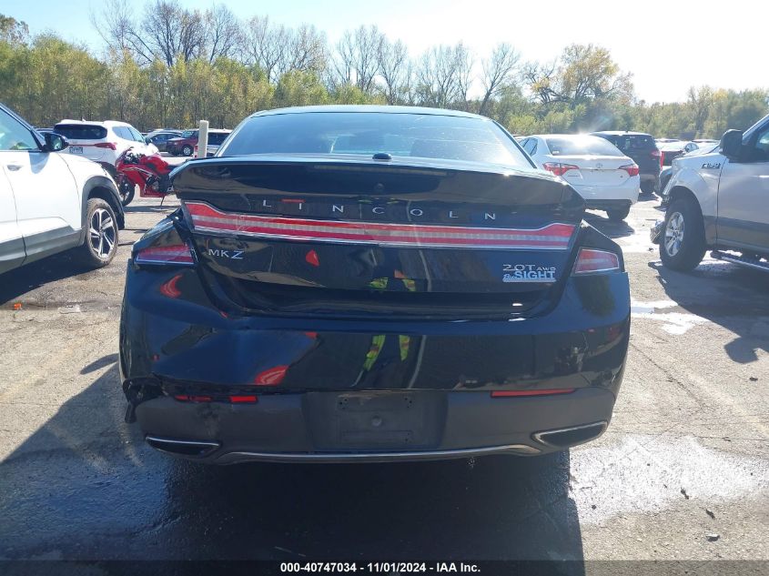 2018 Lincoln Mkz Reserve VIN: 3LN6L5F98JR601416 Lot: 40747034