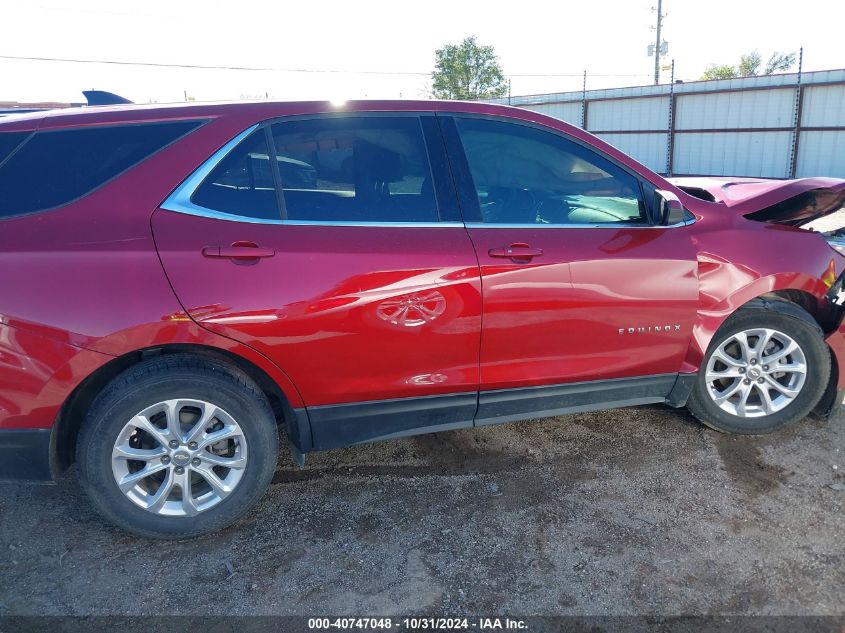 2020 Chevrolet Equinox Fwd Lt 1.5L Turbo VIN: 3GNAXKEV2LS573597 Lot: 40747048