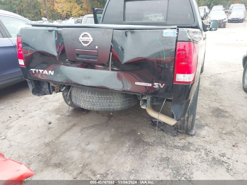 2011 Nissan Titan Sv VIN: 1N6BA0ED4BN301603 Lot: 40747052