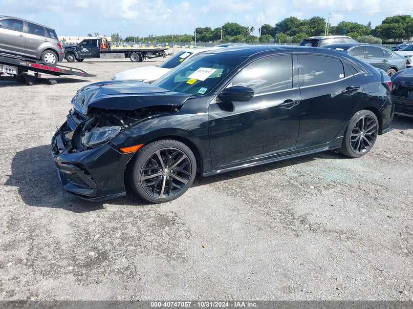 2021 HONDA CIVIC SPORT SHHFK7H43MU410298