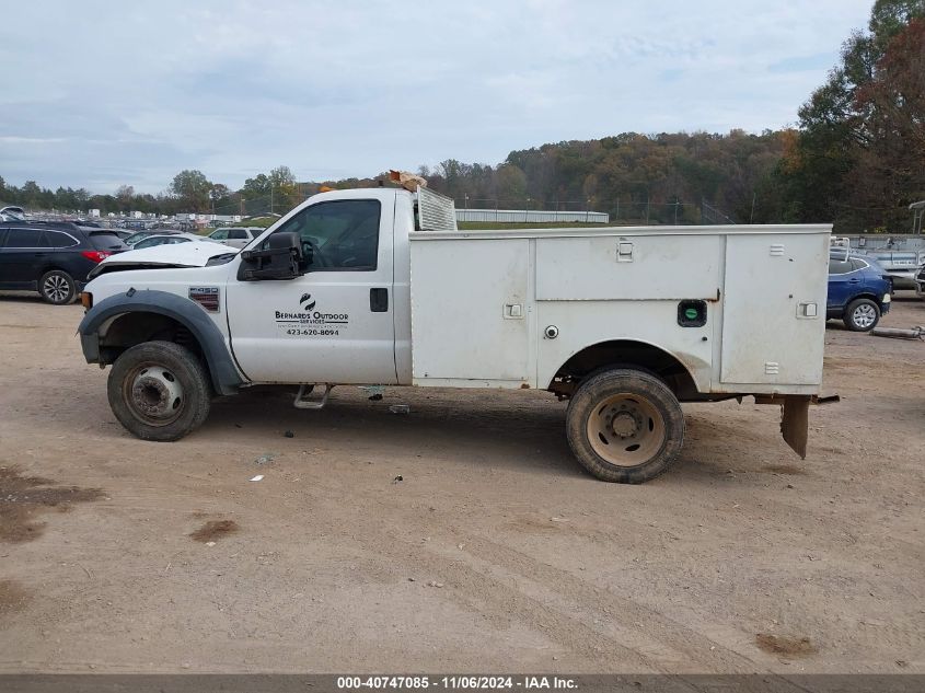 2008 Ford F-450 Chassis Xl/Xlt VIN: 1FD4F46R78EE00113 Lot: 40747085