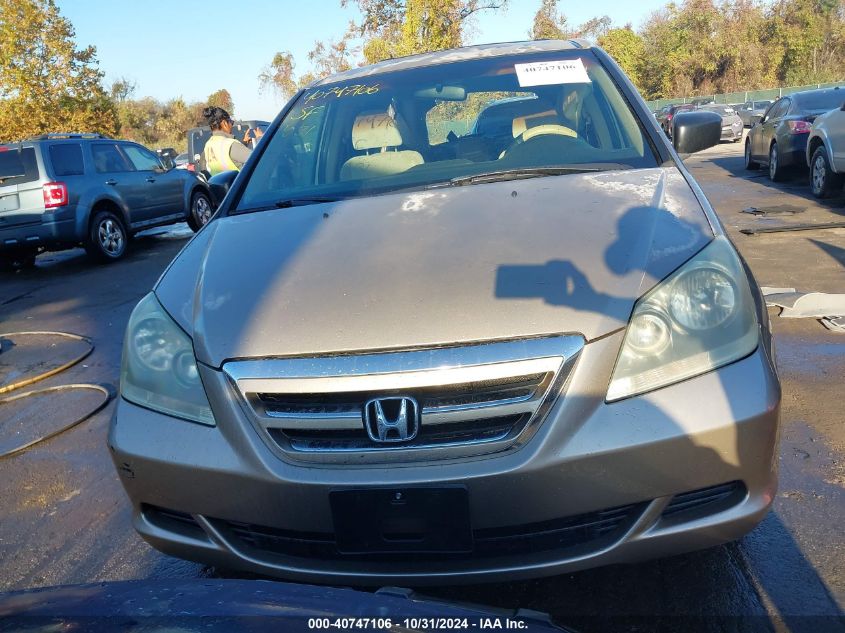 2007 Honda Odyssey Lx VIN: 5FNRL38217B042694 Lot: 40747106