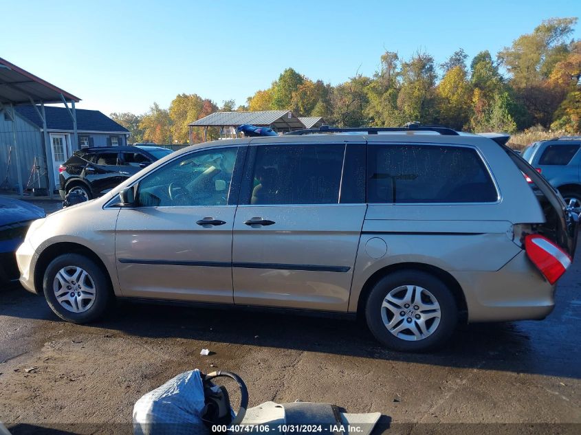 2007 Honda Odyssey Lx VIN: 5FNRL38217B042694 Lot: 40747106