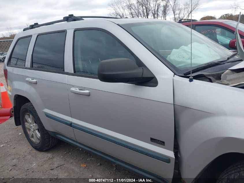 2008 Jeep Grand Cherokee Laredo VIN: 1J8GR48K38C178442 Lot: 40747112