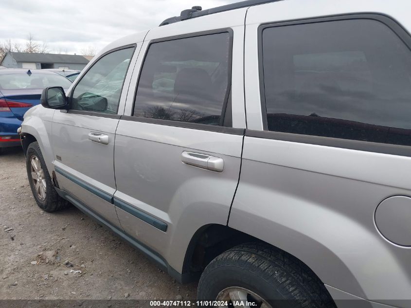 2008 Jeep Grand Cherokee Laredo VIN: 1J8GR48K38C178442 Lot: 40747112