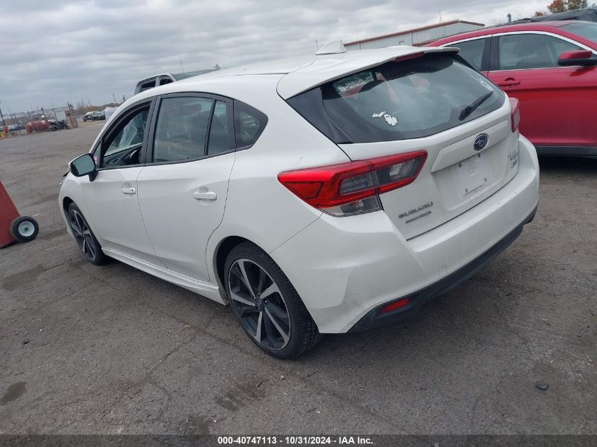 2021 Subaru Impreza Sport 5-Door VIN: 4S3GTAL6XM3706621 Lot: 40747113