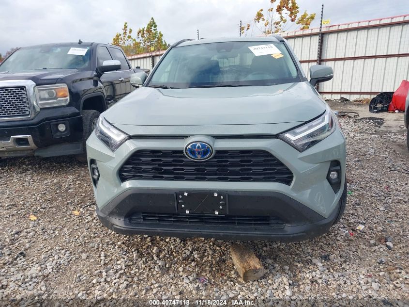 2023 Toyota Rav4 Hybrid Xle Premium VIN: 4T3B6RFV1PU128607 Lot: 40747118