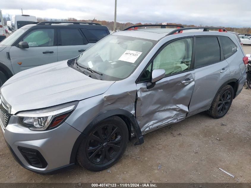 2019 Subaru Forester Sport VIN: JF2SKAKC3KH543378 Lot: 40747123