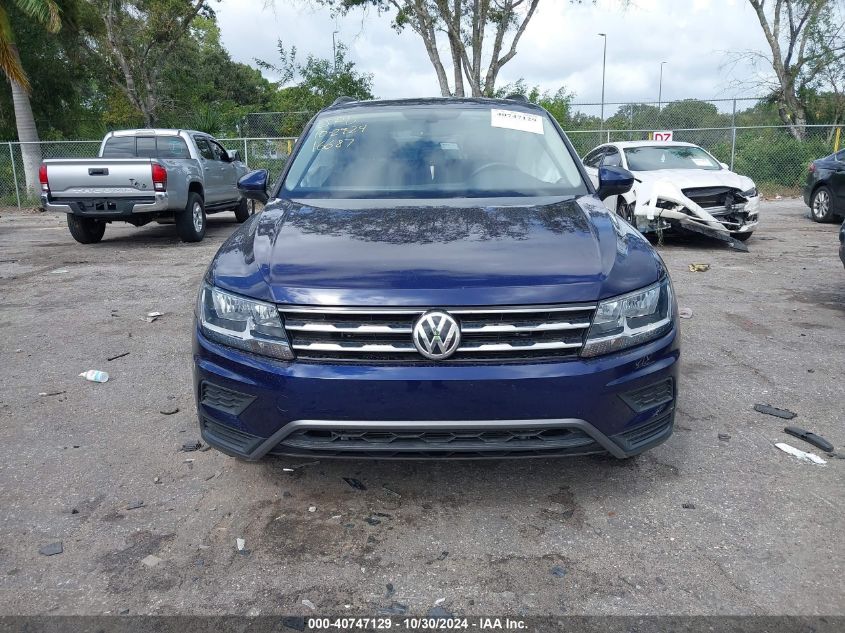 2021 Volkswagen Tiguan 2.0T Se/2.0T Se R-Line Black/2.0T Sel VIN: 3VV3B7AX6MM115850 Lot: 40747129