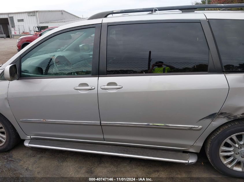 2010 Toyota Sienna Limited VIN: 5TDYK4CC9AS342961 Lot: 40747146