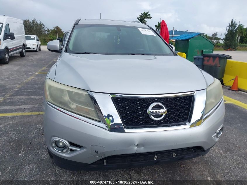 2013 Nissan Pathfinder Sl VIN: 5N1AR2MN9DC637366 Lot: 40747163