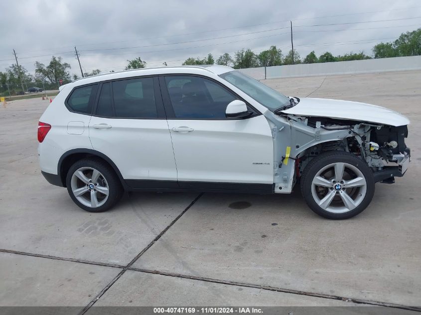 2017 BMW X3 SDRIVE28I - 5UXWZ7C31H0X43274