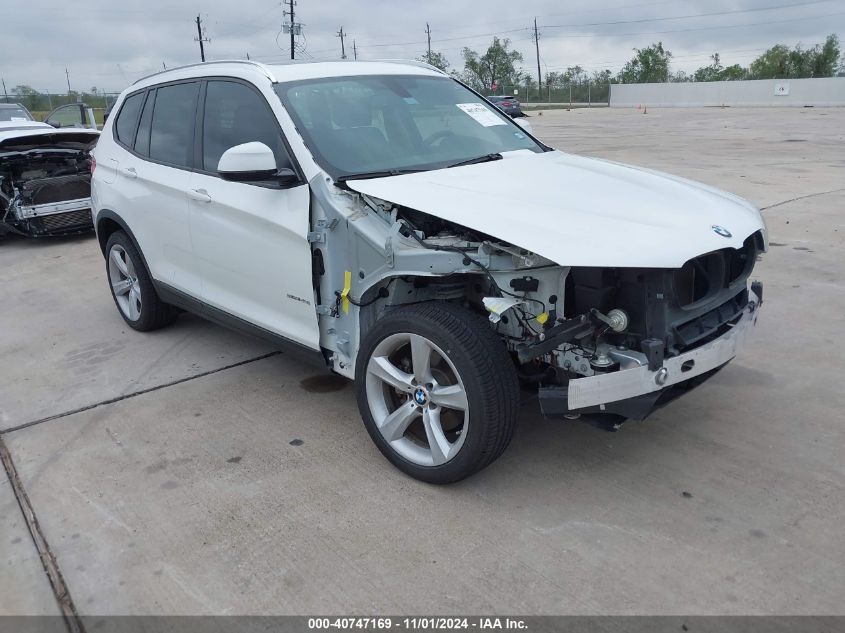 2017 BMW X3 SDRIVE28I - 5UXWZ7C31H0X43274