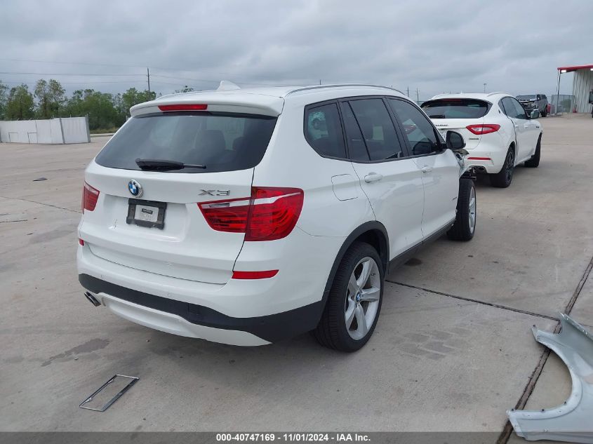 VIN 5UXWZ7C31H0X43274 2017 BMW X3, Sdrive28I no.4