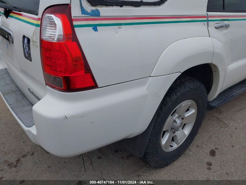 2006 Toyota 4Runner Sr5 V6 VIN: JTEZU14R168045206 Lot: 40747184