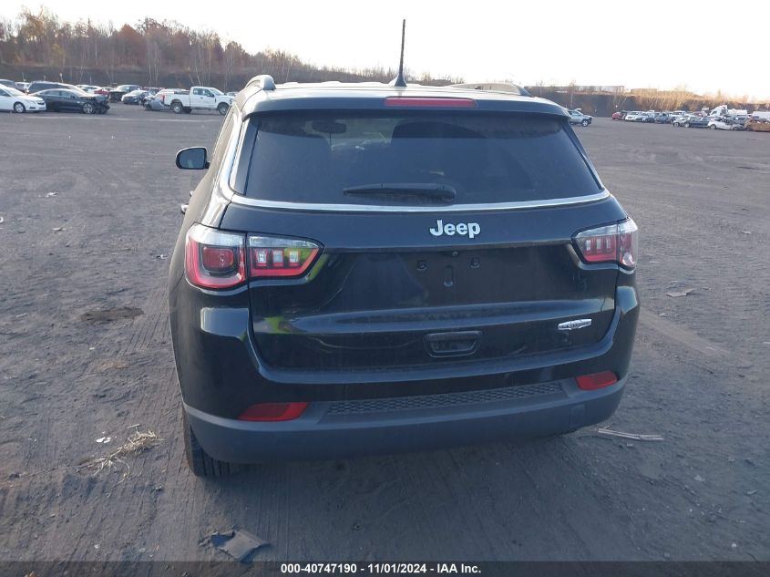 2018 Jeep Compass Latitude Fwd VIN: 3C4NJCBB7JT376721 Lot: 40747190