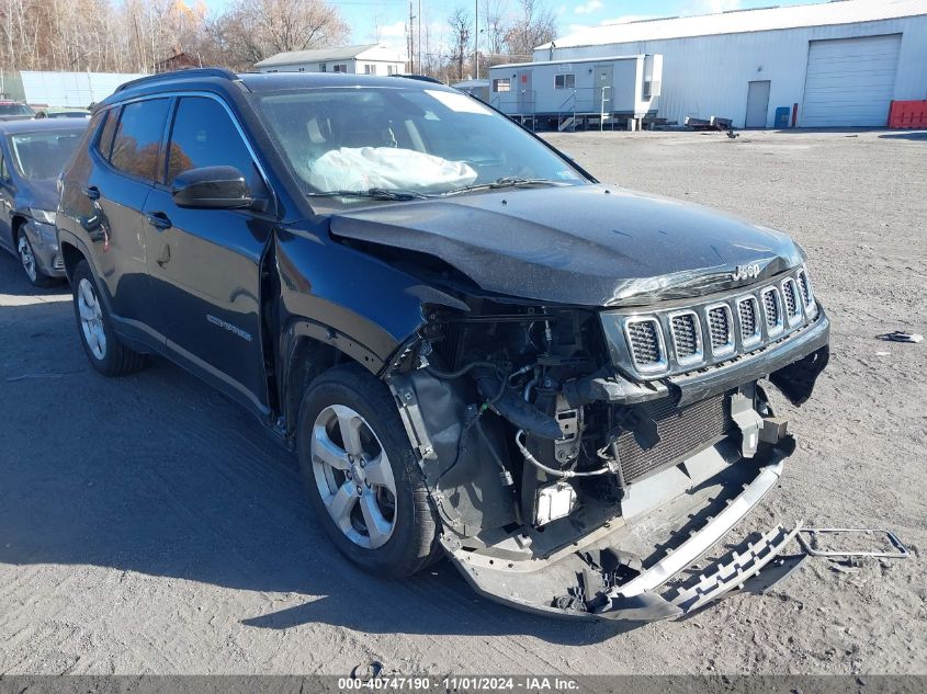 2018 Jeep Compass Latitude Fwd VIN: 3C4NJCBB7JT376721 Lot: 40747190