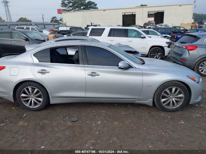 2016 Infiniti Q50 3.0T Premium VIN: JN1EV7AP6GM302975 Lot: 40747196