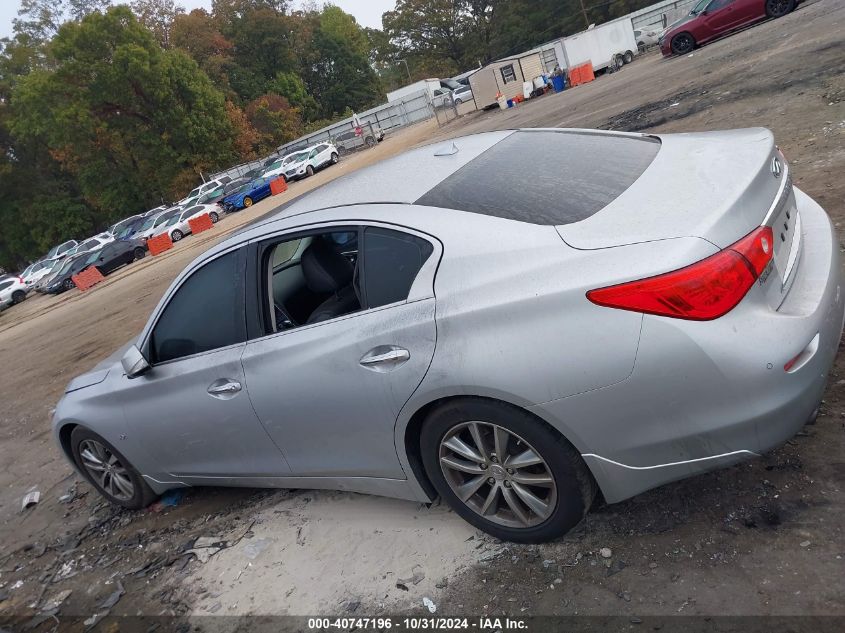 2016 Infiniti Q50 3.0T Premium VIN: JN1EV7AP6GM302975 Lot: 40747196