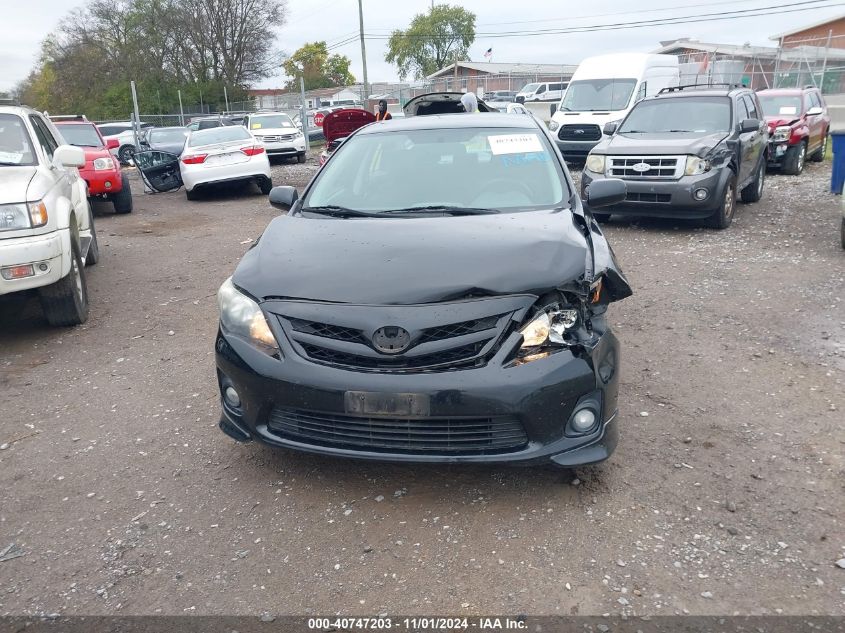 2011 Toyota Corolla S VIN: 2T1BU4EE5BC611918 Lot: 40747203