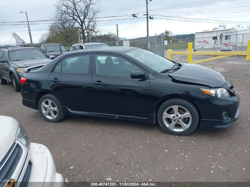 2011 Toyota Corolla S VIN: 2T1BU4EE5BC611918 Lot: 40747203