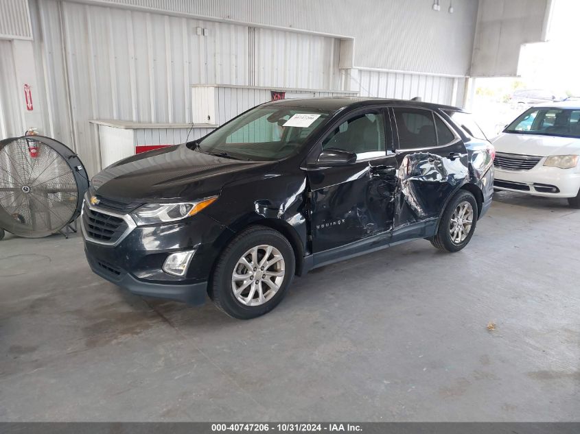 2020 Chevrolet Equinox Fwd Lt 1.5L Turbo VIN: 3GNAXKEVXLL241059 Lot: 40747206