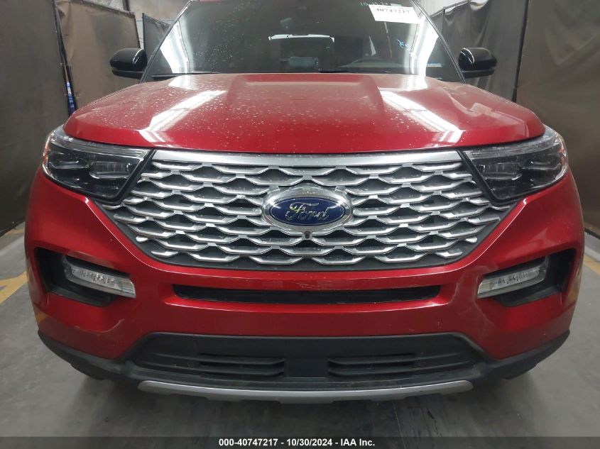 2020 Ford Explorer Platinum VIN: 1FM5K8HC2LGA28905 Lot: 40747217