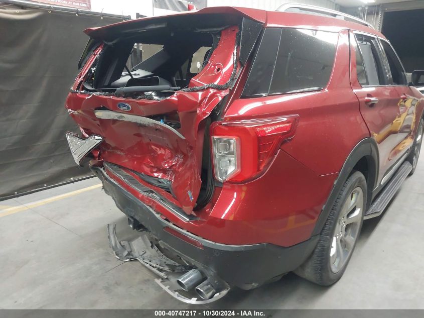 2020 Ford Explorer Platinum VIN: 1FM5K8HC2LGA28905 Lot: 40747217