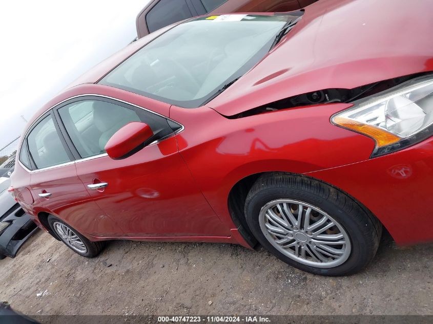 2014 Nissan Sentra S VIN: 3N1AB7AP3EY325759 Lot: 40747223