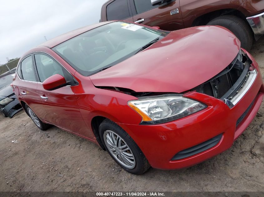 2014 NISSAN SENTRA S - 3N1AB7AP3EY325759