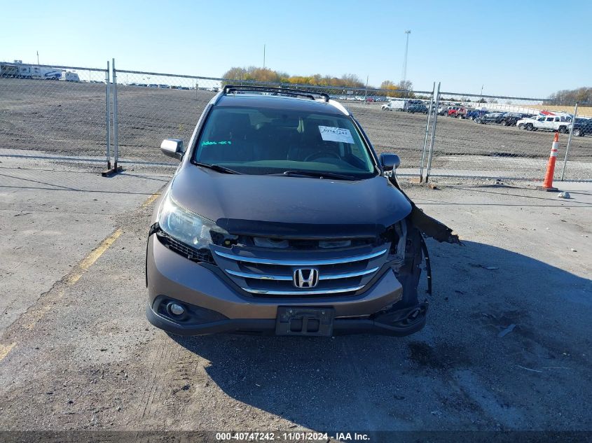 2014 Honda Cr-V Ex-L VIN: 2HKRM4H71EH672521 Lot: 40747242