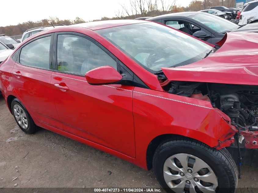 2016 Hyundai Accent Se VIN: KMHCT4AE2GU062357 Lot: 40747273