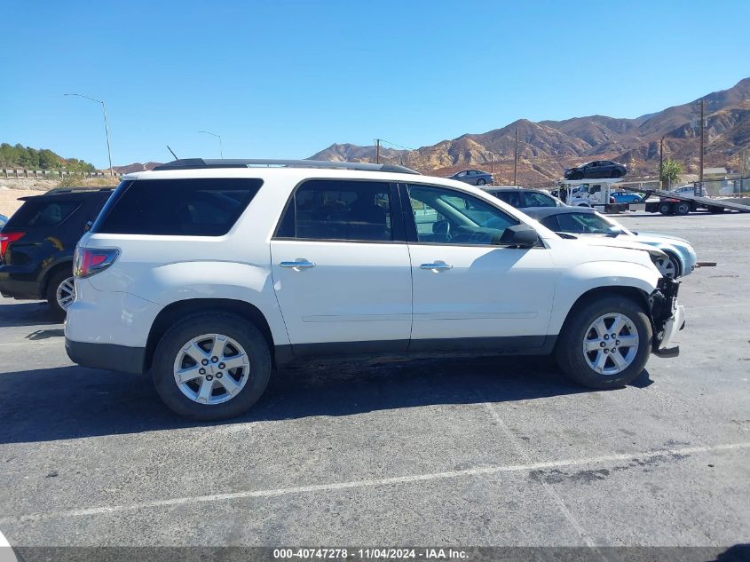 2014 GMC Acadia Sle-1 VIN: 1GKKRNED6EJ162910 Lot: 40747278