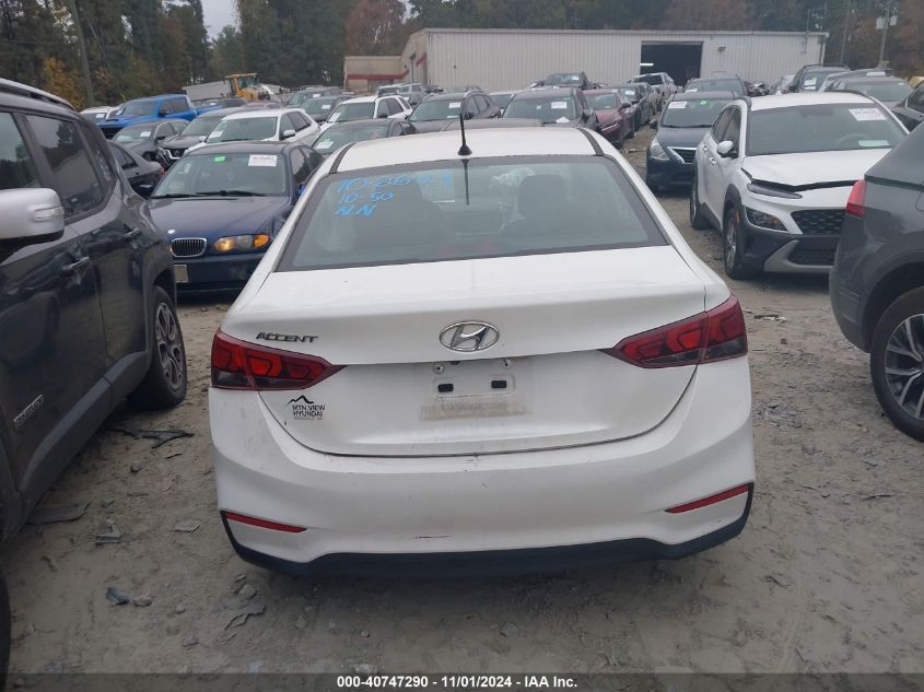 2019 Hyundai Accent Se VIN: 3KPC24A35KE065864 Lot: 40747290