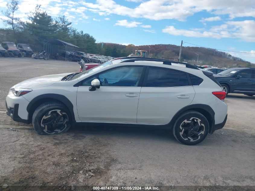 2022 Subaru Crosstrek Limited VIN: JF2GTHMCXN8225982 Lot: 40747309