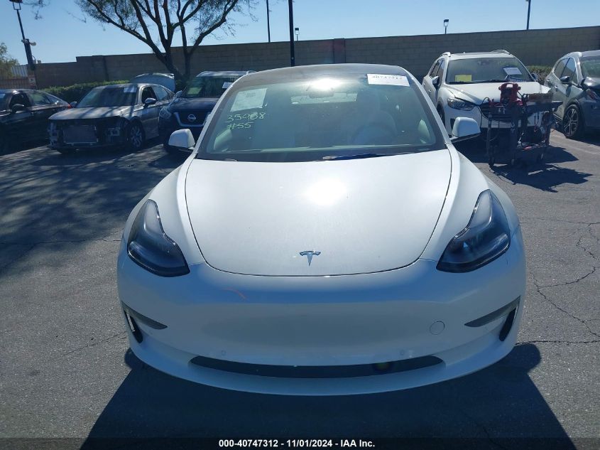 2022 Tesla Model 3 Rear-Wheel Drive VIN: 5YJ3E1EA5NF248033 Lot: 40747312