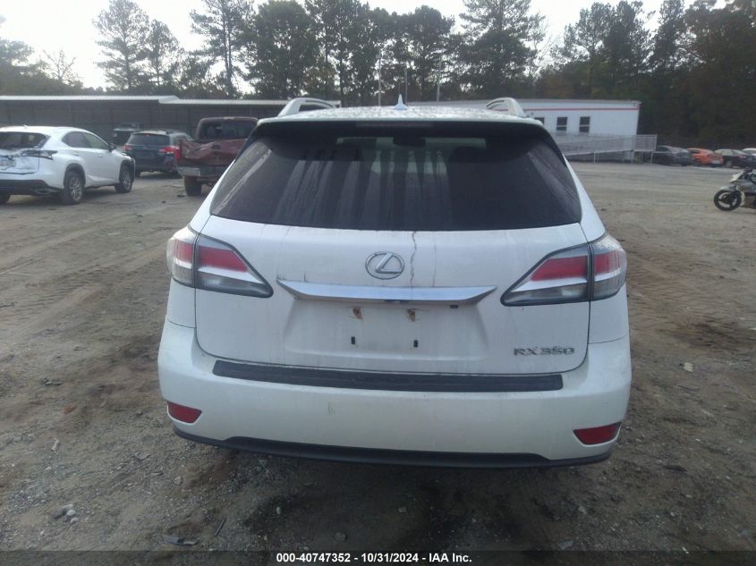 2013 Lexus Rx 350 VIN: 2T2ZK1BA5DC097300 Lot: 40747352