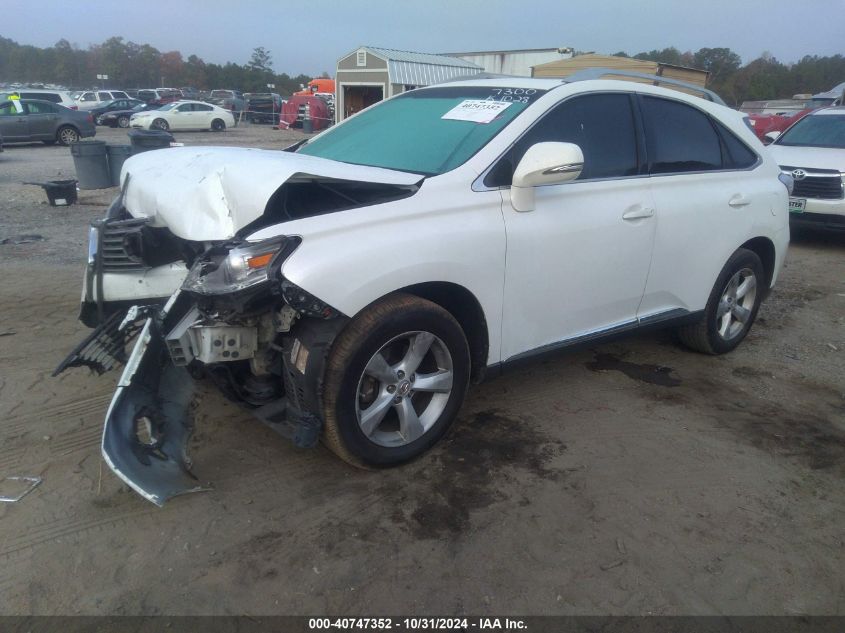 VIN 2T2ZK1BA5DC097300 2013 Lexus RX, 350 no.2