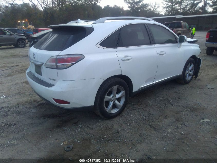 VIN 2T2ZK1BA5DC097300 2013 Lexus RX, 350 no.4