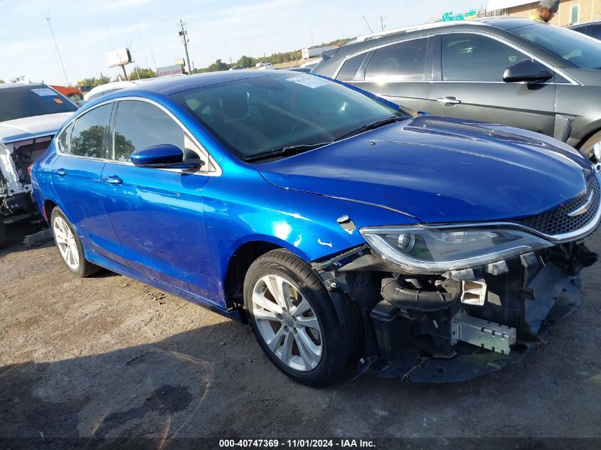 2016 Chrysler 200 Limited Platinum VIN: 1C3CCCAB6GN179202 Lot: 40747369