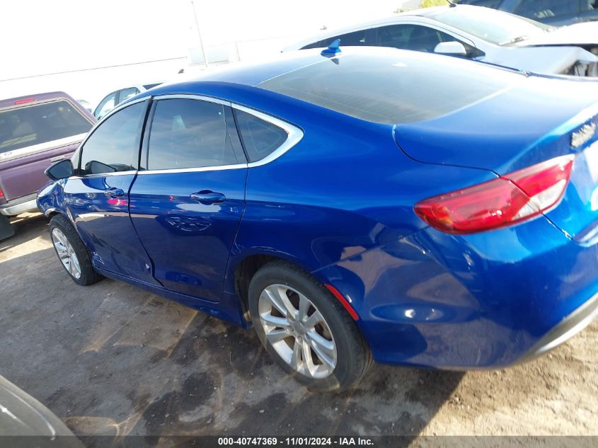 2016 Chrysler 200 Limited Platinum VIN: 1C3CCCAB6GN179202 Lot: 40747369