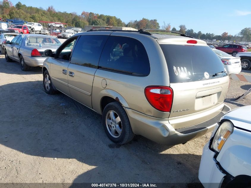 2006 Dodge Grand Caravan Sxt VIN: 2D4GP44L46R835333 Lot: 40747376