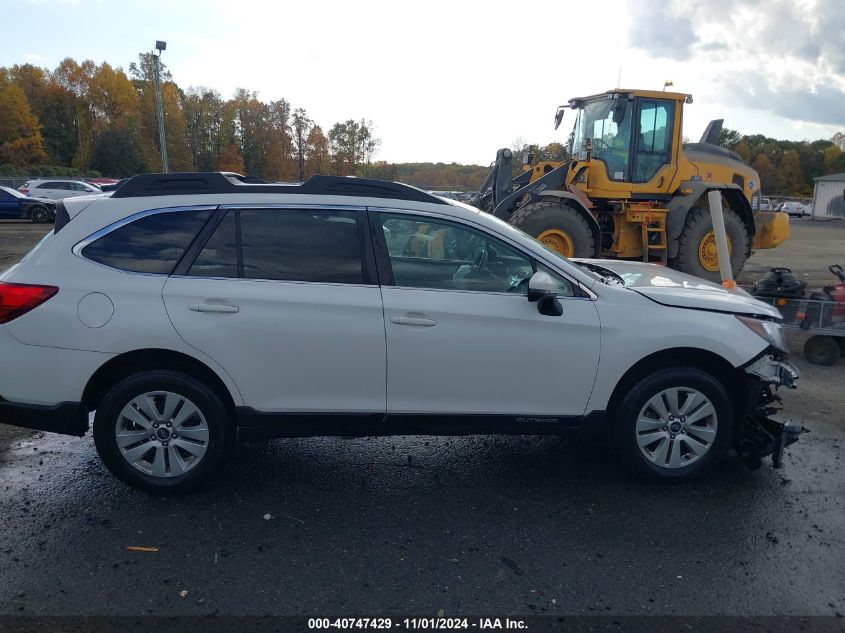 2018 Subaru Outback 2.5I Premium VIN: 4S4BSAFC1J3296281 Lot: 40747429