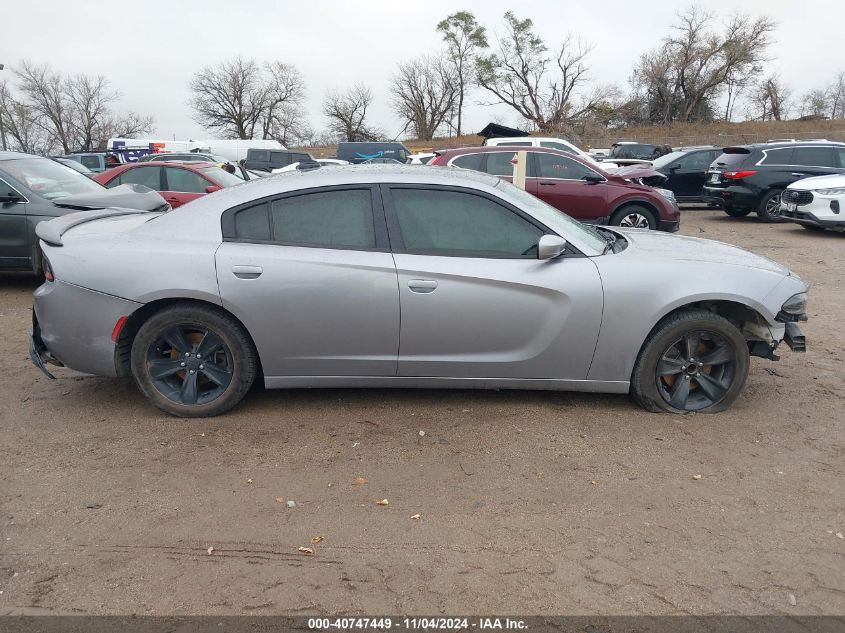 2017 Dodge Charger Sxt Rwd VIN: 2C3CDXHG6HH615255 Lot: 40747449