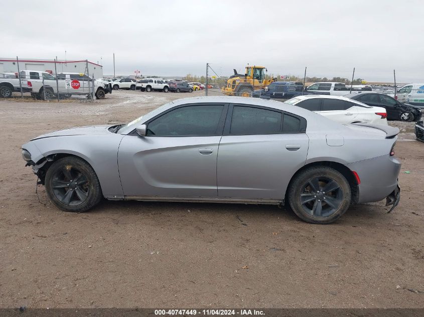 2017 Dodge Charger Sxt Rwd VIN: 2C3CDXHG6HH615255 Lot: 40747449