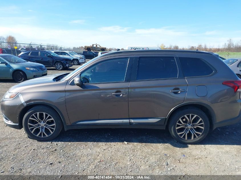 2016 Mitsubishi Outlander Sel VIN: JA4AZ3A35GZ007613 Lot: 40747454