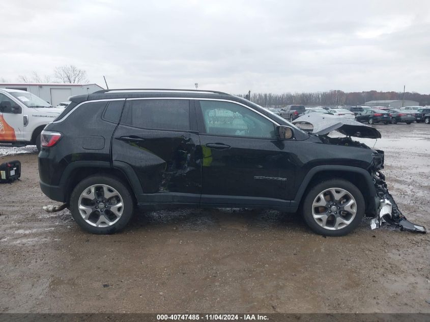 2021 Jeep Compass Limited 4X4 VIN: 3C4NJDCB8MT555584 Lot: 40747485