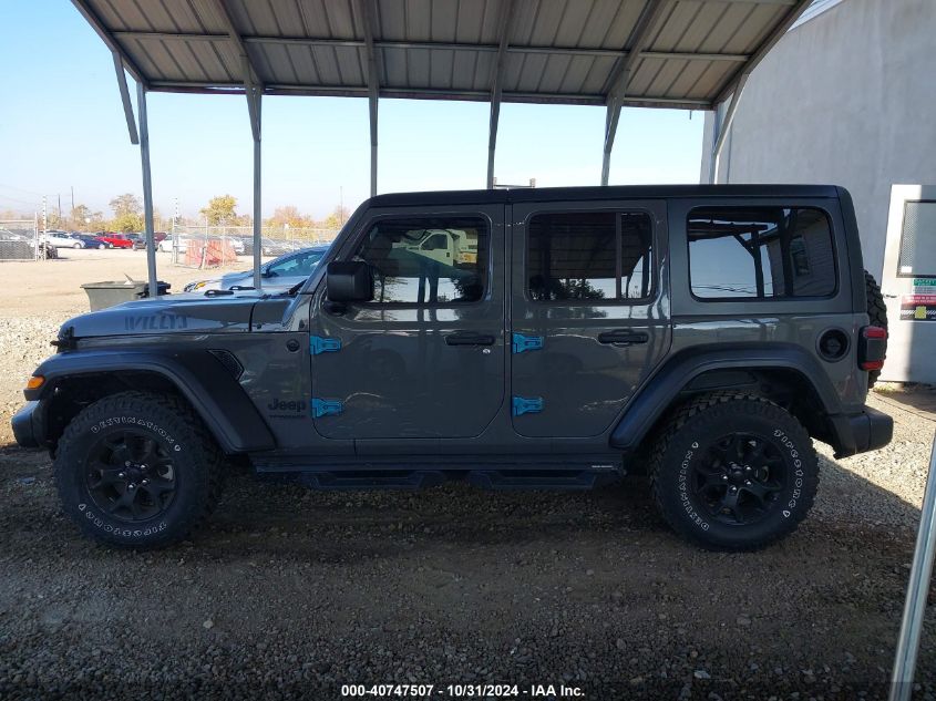 2020 Jeep Wrangler Unlimited Willys 4X4 VIN: 1C4HJXDN6LW280216 Lot: 40747507