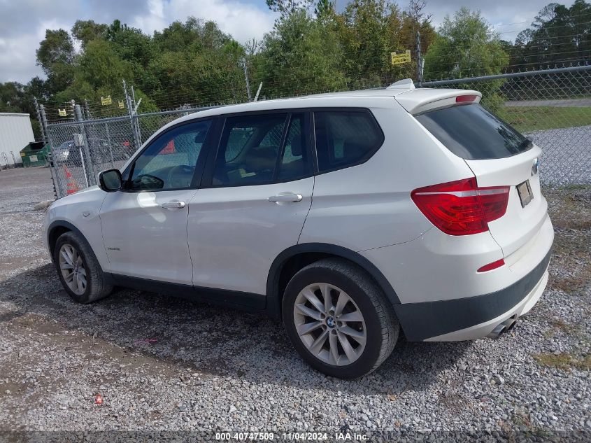 2014 BMW X3 xDrive28I VIN: 5UXWX9C55E0D27651 Lot: 40747509