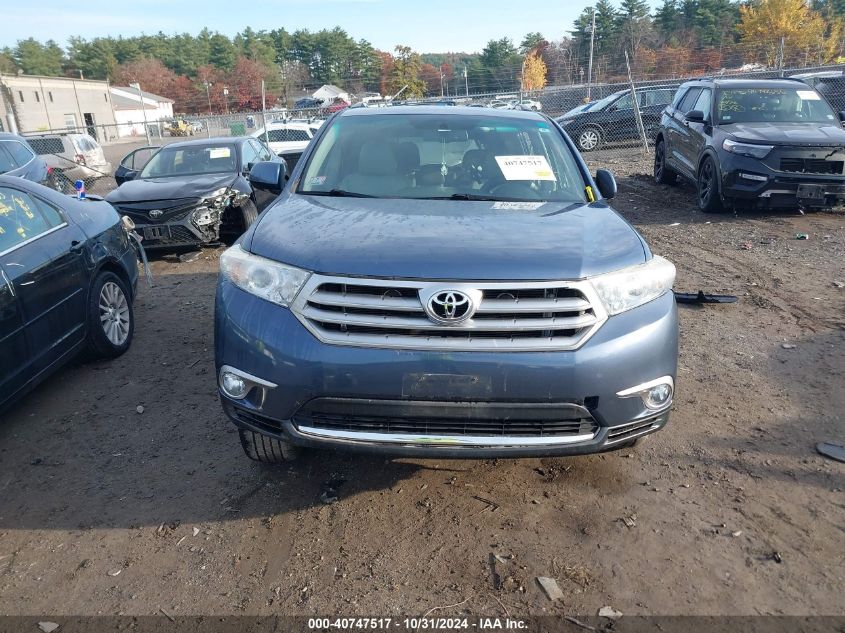 2013 Toyota Highlander Limited V6 VIN: 5TDDK3EH6DS242323 Lot: 40747517